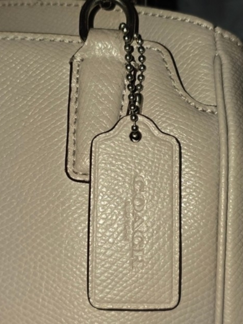 Coach Minetta Taupe Leather 3 Way Bag - Picture 6 of 11